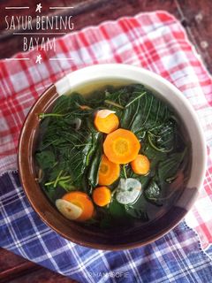 Foto resep Sayur Bening Bayam