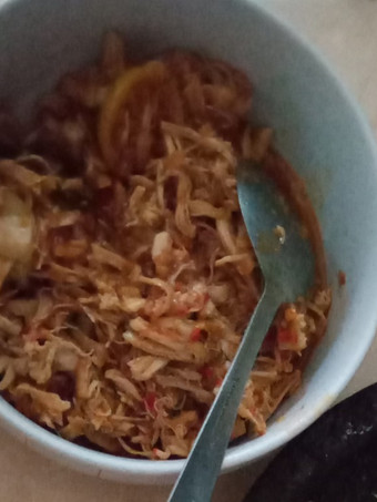 Cara Gampang Membuat Ayam suir pedas (ayam sisit) Enak