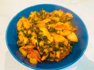 aloo methi sabji