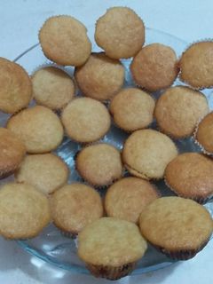 صورة لوصفة كب كيك بجلي الاناناس
