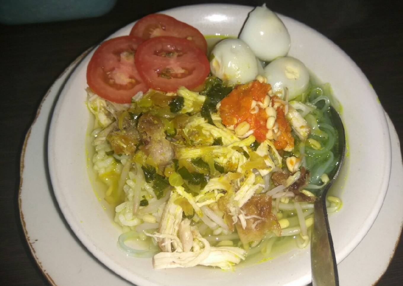 Soto ayam seger, mudah, dan mantap