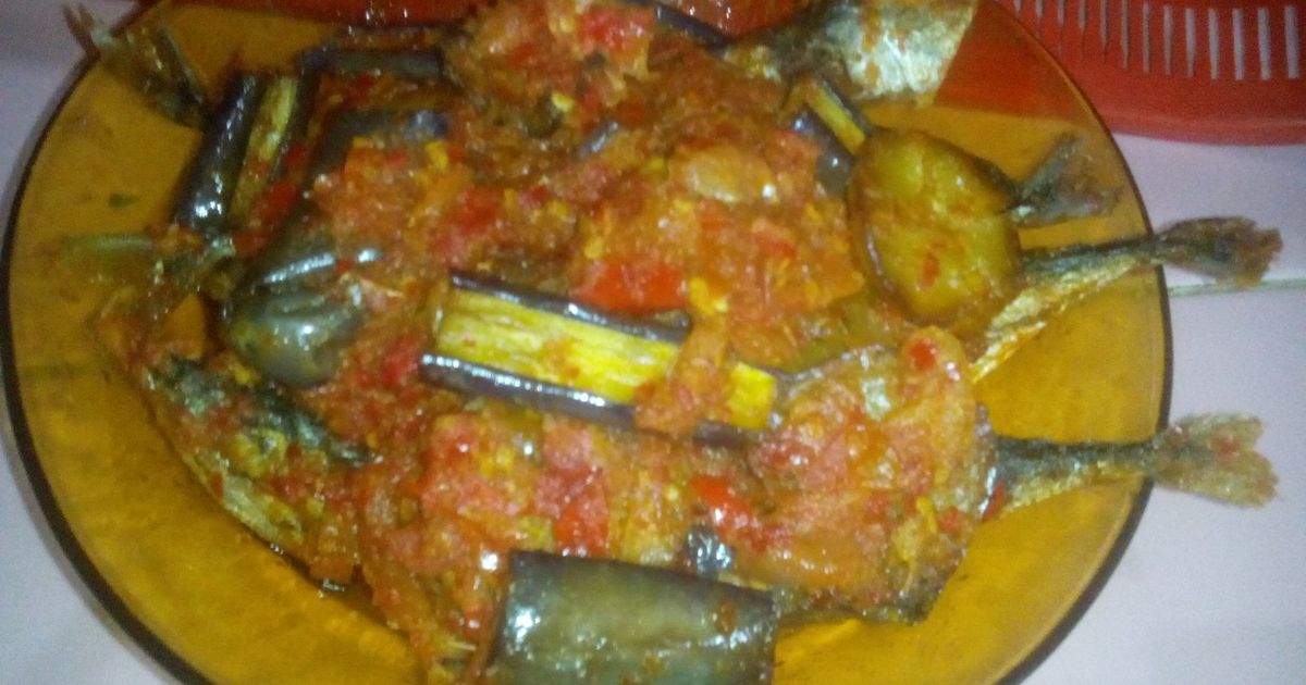 Ikan campur jengkol dan terong balado(masakan padang) #BantuMantenBaru