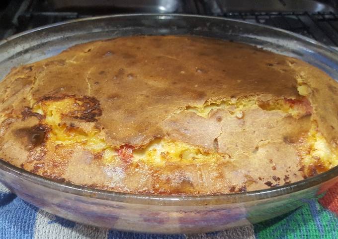 Torta de queso, cebolla y harina de maíz (Sopa paraguaya) Receta de Viviana  Torriani ?????- Cookpad