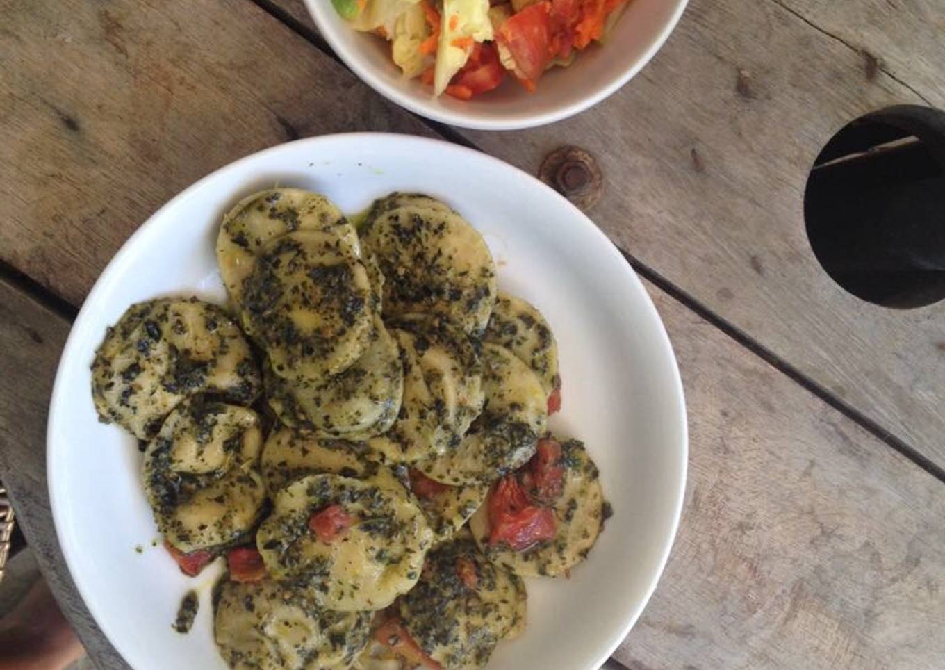Relleno de calabaza, romero y nueces