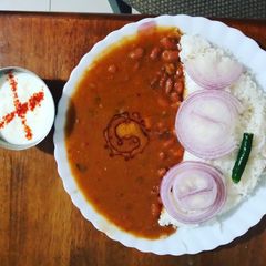 North Indian Rajma Chawal A picture of North Indian Rajma Chawal.