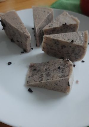 Foto resep Puding ketan hitam pakai telur
