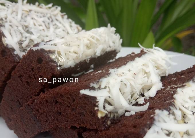 Resep Brownies kukus (resep NY. Liem) Resep Brownies kukus (resep NY. Liem)