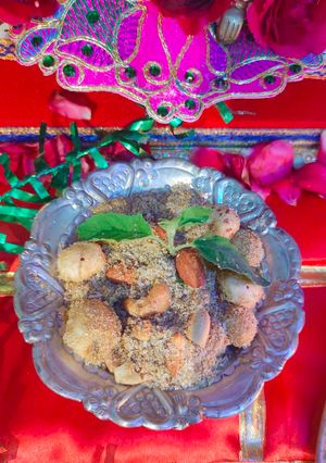 धनिया पंजीरी(dhaniya panjiri recipe in hindi) रेसिपी मुख्य फोटो