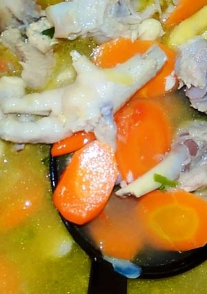 Foto resep Sop tulang dan daging ayam simple