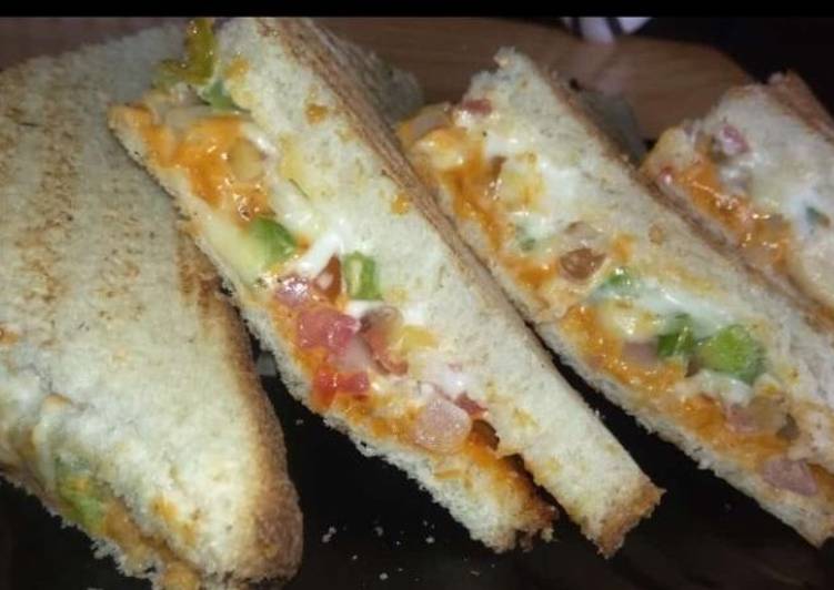 Recipe of Any-night-of-the-week Cheese sandwich