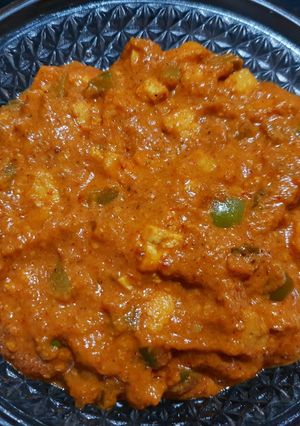 A picture of Paneer capsicum sabji.