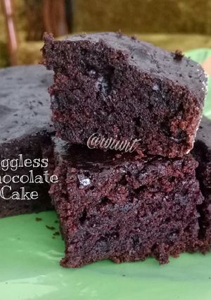 Foto resep Eggless Chocolate Cake