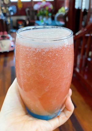 Hình của món Nước ép: Cà chua, táo.