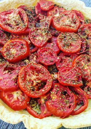 Une photo de Tarte aux tomates
