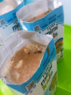 Foto resep Silky puding susu milo simple 4 bahan