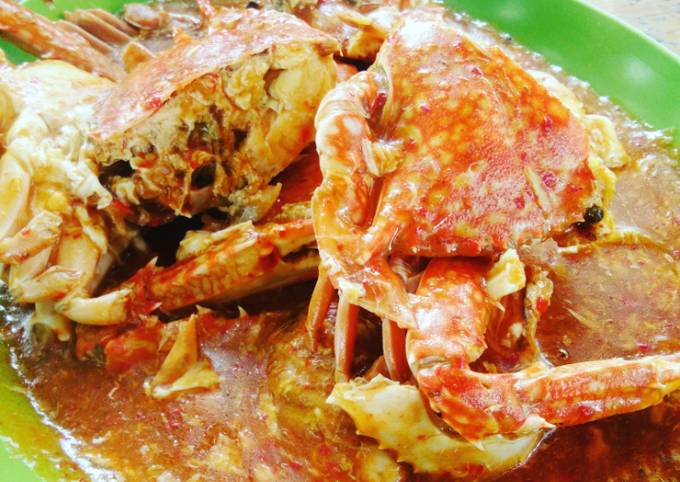 Kepiting Saus Tiram no Ribet super gampang