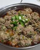 Scallion Meatballs
