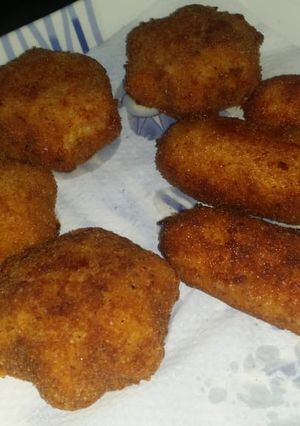 A picture of Chicken potato Croquettes.