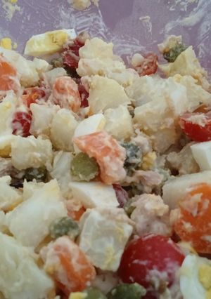 Una foto de Ensalada fresca de patata