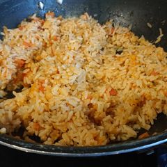 A picture of Tomato Rice.