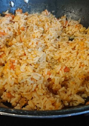 A picture of Tomato Rice.