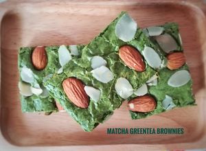รูปของ Matcha Greentea Brownies