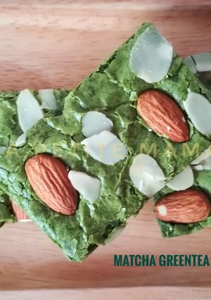 รูปของ Matcha Greentea Brownies