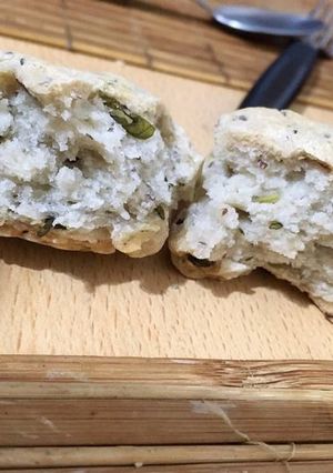 Una foto de Pancitos para hamburguesa con albacha (Sin TACC / Sin Gluten / Vegan)