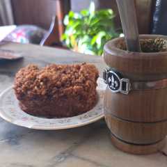 Una foto de Budín casero de avena y miel 🍯
