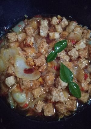 Foto resep Tempe asam manis