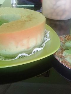 Foto resep Pandan Chiffon Putih Telur