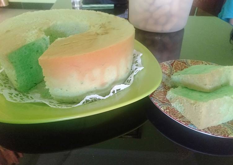 Pandan Chiffon Putih Telur
