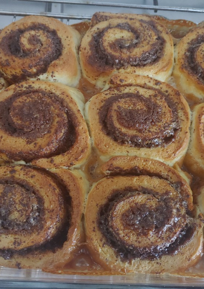 Una foto de Rollos de canela