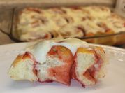 A picture of strawberry glaze