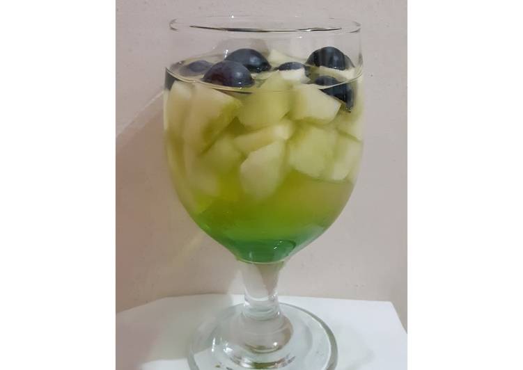 Melon Blueberry Air Kelapa