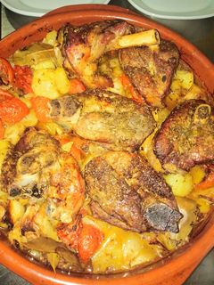 Una foto de Ossobuco al horno