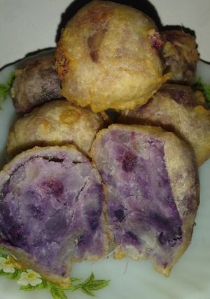 Foto resep Bola bola Ubi Ungu