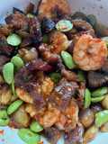 Belacan petai udang babi