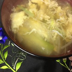 A picture of Japanese Egg Soup.