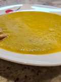 Crema de calabaza y judías verdes