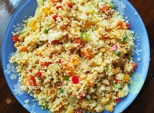 Foto principal de Cuscús o bulgur con garbanzos
