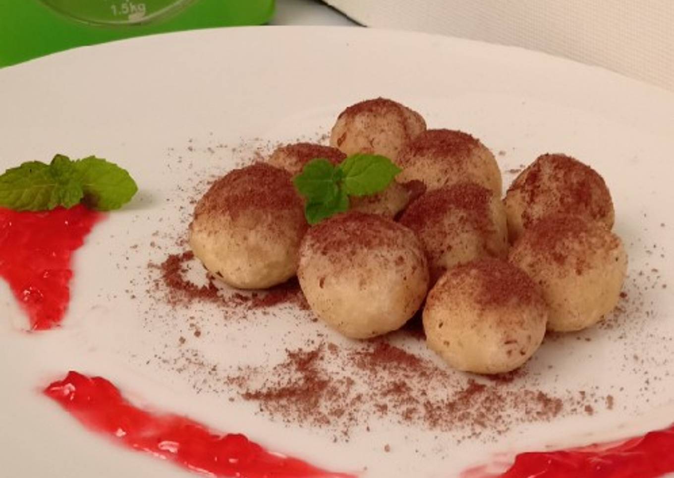 Resep Bola2 Donat Ketan (Moci Goreng)