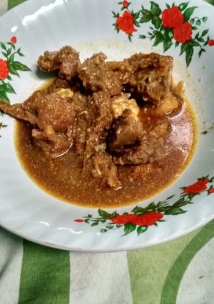 Foto resep Semur daging pedes mantap