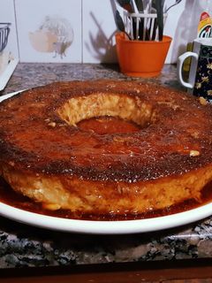 Una foto de Budín de pan 🥖