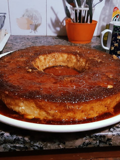 Una foto de Budín de pan 🥖