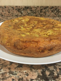 Una foto de Tortilla de sobrasada