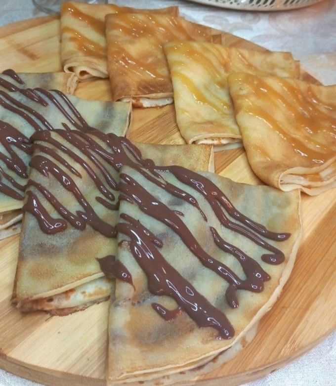 صورة لوصفة كريب حلو