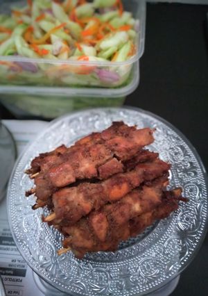 Foto resep Sate ayam manis