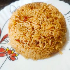 A picture of Sindhi Bhuga Chawal.