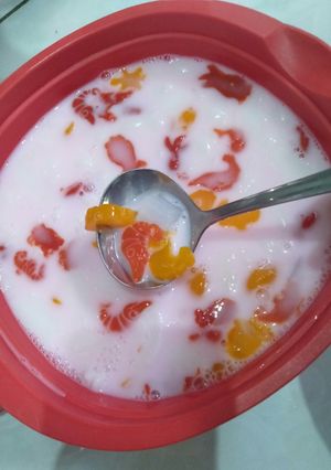 Foto resep Es nata jelly
